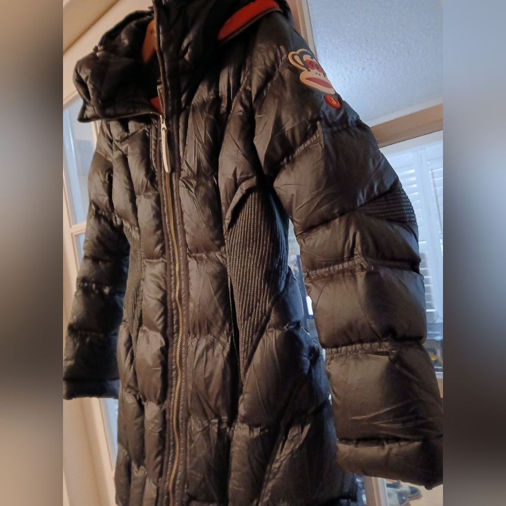 Paul Frank Puffer Jacket with Patch Sz:L